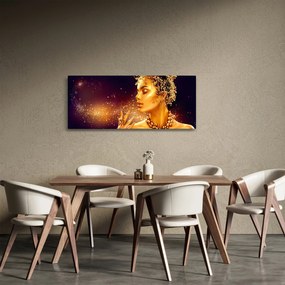 Obraz - Zlatá kráľovná (120x50 cm)