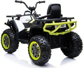 LEAN CARS Elektrická štvorkolka XMX607 LED biela