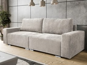 Rozkladacia pohovka Anafi, šedo-béžová látka