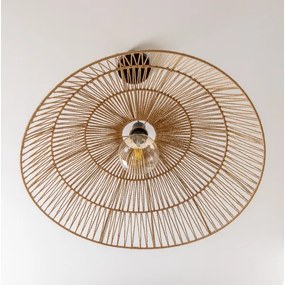 Brilagi - LED luster na lanku CERIA BOHO 1xE27/40W/230V pr. 70 cm hnedá