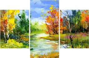Obraz - Maľba krajiny (90x60 cm)