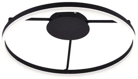 LED Stmievateľný prisadený luster LED/55W/230V 3000-6500K + diaľkové ovládanie