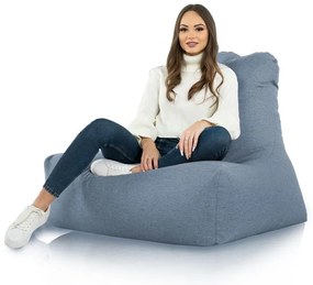 INTERMEDIC SK Sedací vak Bali – Balance Recycling, 300 L, ekologický materiál Farba: Modrý