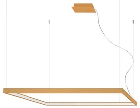 Závesné LED svietidlo Nelya l, 1x LED 70w, 3000k, g