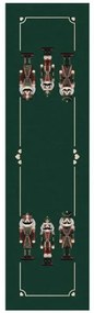 INTERMEDIC SK Vianočný behúň 3 Luskáčiky - zelené 38x140 cm
