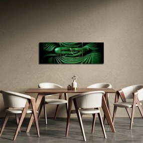 Obraz - Ruka Budhu (s hodinami) (90x30 cm)