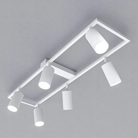 Bodové svietidlo 6xGU10/30W/230V biele