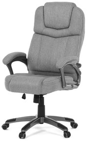 Autronic BONTEC Kancelárske kreslo, hojdací mechanizmus, čierna látka, KA-C715 BK2 Farba: Šedá