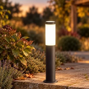 BRILAGI - LED vonkajšia lampa ELIA 1xE27/7W/230V 4000K IP44 50 cm antracit