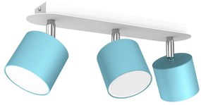 Bodové svietidlo DIXIE 3xGX53/11W/230V modrá