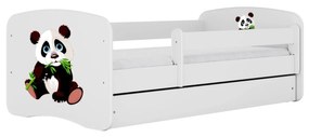 Dětská postel Babydreams panda bílá II