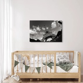 Obraz - Eiffelova veža v Paríži (90x60 cm)