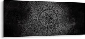 Obraz - Mystická mandala (120x50 cm)