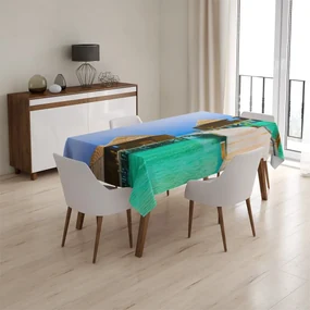 Sablio Obrus Bungalovy na mori - 130x130 cm