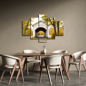 Obraz mosta v Oregone (150x105 cm)