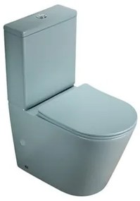 Wc kombi kombinovaný SAT Infinitio zelená mat Vario SATINF031VPSNLGEM