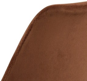 Actona 2x Jedálenská stolička Eris - hnedá / čierna