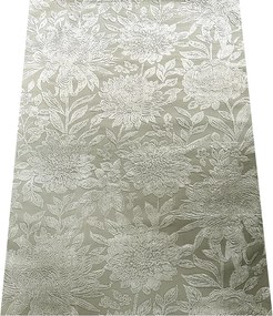 Koberec Zurich 1964 GREEN – zelený vzorovaný obdĺžnik Rozmer: 60x100 cm