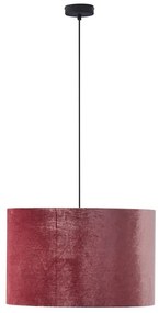 TK-LIGHTING Závesný moderný luster na lanku TERCINO, 3xE27, 60W, okrúhly, ružový