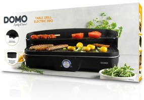 DOMO DO9260G elektrický stolný gril, čierna