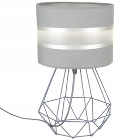 Stolná lampa Elegance, 1x textilné tienidlo (výber zo 6 farieb), (výber z 3 farieb konštrukcie), d