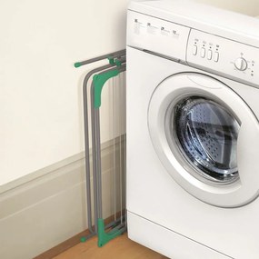 Sušiak na bielizeň v striebornej farbe Deluxe – Addis