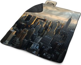 Sablio Plážová deka New York Skyline: 200x140 cm