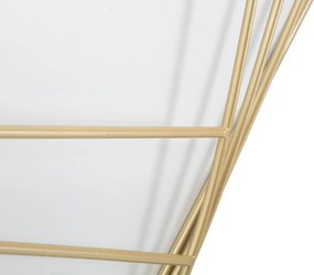 Nástenné hodiny Línia 85 cm zlaté/biele