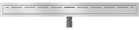 Mexen Flat nerezový sprchový žľab 80 cm vzor M03, 1022080-15