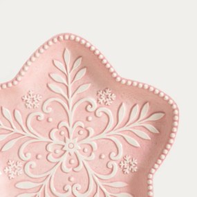 Dekoračný tanier BALS ružový 760655