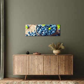 Obraz - Čučoriedky (s hodinami) (90x30 cm)