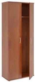 Vysoká šatníková skriňa Impress 74 x 37 x 190 cm, tmavý orech