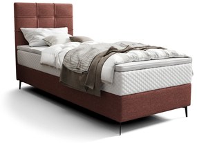 Jednolôžková posteľ 90 cm Infernus Comfort (terakota) (s roštom, s úl. priestorom). Vlastná spoľahlivá doprava až k Vám domov. 1082350