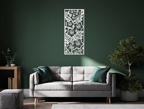 drevko Drevený obraz Ibištek Rozmer obrazu: 44,5 x 19 cm, Farba dekorácie: Čierna