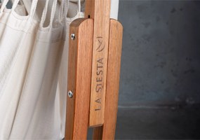 Marimex | Hojdacia sedačka so stojanom La Siesta Udine Organic, latte | 11640604