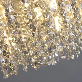 Toolight Toolight, stropné svietidlo 60cm, 16xG9, APP1787-16CP, zlatá, OSW-04058