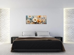 Obraz - Kytica, maľba (120x50 cm)