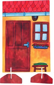 MARIONETINO – Domček s okienkom – kulisa k bábkovému divadlu