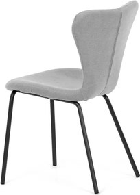 Jedálenská stolička strieborná CT-S8010 SIL2