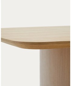 Jedálenský stôl v dekore duba v prírodnej farbe 100x200 cm Litto – Kave Home