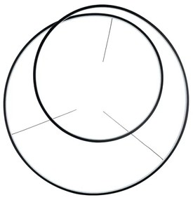 Ideal Lux - LED Luster na lanku OZ LED/52W/230V pr. 80 cm CRI 90 čierna