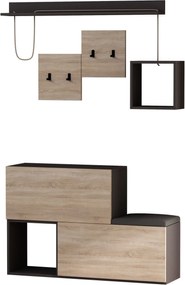 Sconto Predsieňová zostava HOLDON dub sonoma/antracitová