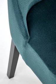 Jedálenská stolička MODULO 50 cm zelená/čierna
