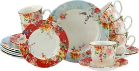 XXXLutz KÁVOVÝ SERVIS Crimson bunt 18-dielne Creatable - Online Only bytové doplnky - 007768068301