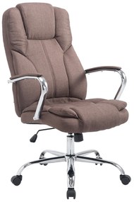 Design-Shop Kancelárska XXL stolička Xanthy látka - Hnedá