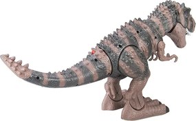 LEAN Toys Chodiaci dinosaurus Tyranosaurus Rex na batérie hnedý