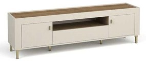 TV skrinka s drážkovaním cashmere MOSSA MO8