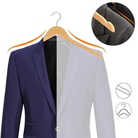 Drevené ramienka 20 ks SONGMICS CRW003-20
