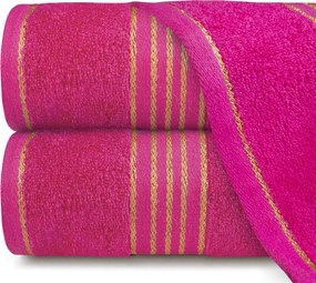 BAVLNENÉ UTERÁKY TIWANO SADA 1 KS 30X50 CM, 1 KS 50X90 CM, 1 KS 70X140 CM RUŽOVÁ