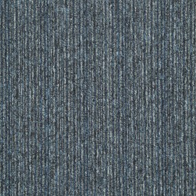 Balta, Kobercový štvorec Sonar Lines 4183 modrošedý 50 x 50 cm, chodba / predsieň